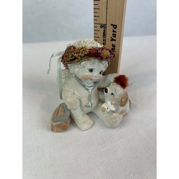 Dreamsicles "All Better" Figurine Kristins 1996 Veterinarian Puppy - Picture 8 of 8